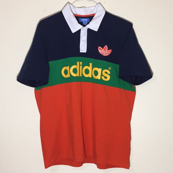 adidas Other - 🔥Crazy Colored Adidas Polo